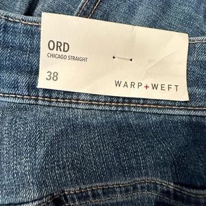 Men’s Warp+Welt Jeans. Brand new, with tags.